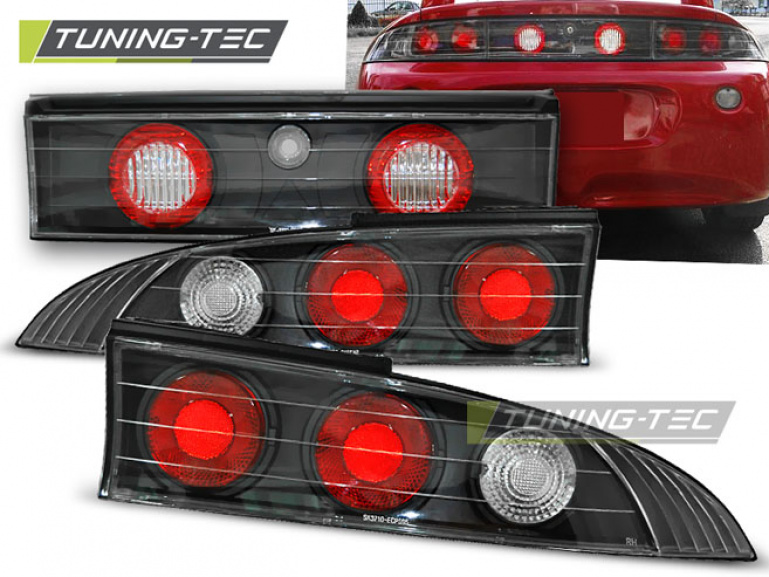 Upgrade Design Rückleuchten für Mitsubishi Eclipse 95-98 schwarz